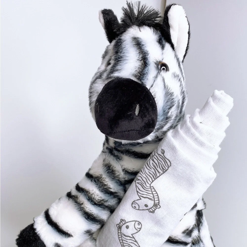 Zebra Diaper Cake, Safari Diaper Cake
